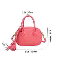 Small Niche Handbag Solid Crossbody Bag Shell Bag For Women
