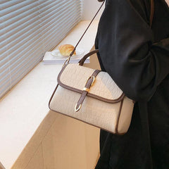 Crocodile Pattern Crossbody Bag Vintage Handbag & Shoulder Purse
