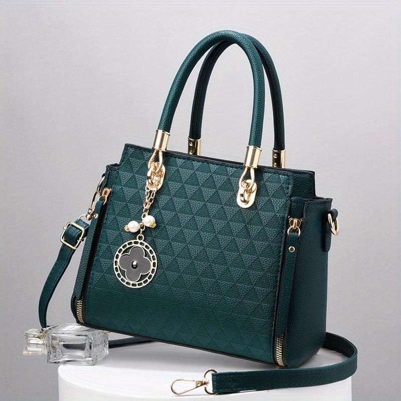 Geometric Pattern Shoulder Bag Stylish Crossbody Bag