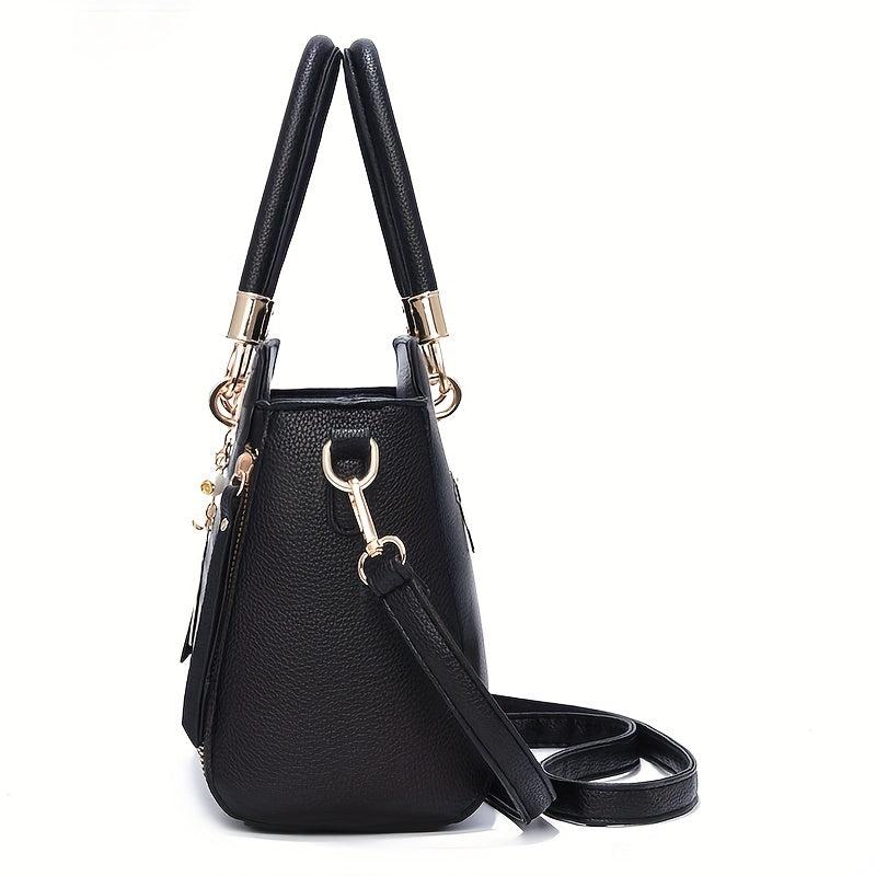 Geometric Pattern Shoulder Bag Stylish Crossbody Bag