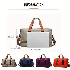 Large Capacity Travel Bag Casual Outdoor Luggage Bag Handbag