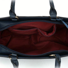 Large Capacity Tote Bag PU Leather Satchel Bag