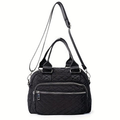 Quilted Handheld Crossbody Bag Lightweight Messenger Bag