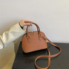 Argyle Embossed Crossbody Satchel Purse