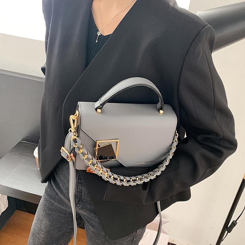 Classic Top Handle Bag Women's Flap Handbag