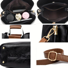 Retro Style Handbag Women's Satchel Purse Crossbody Bag Office Work