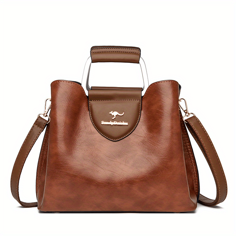 Retro Style Handbag Women's Satchel Purse Crossbody Bag Office Work