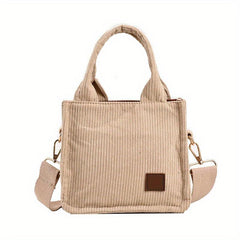 Mini Striped Satchel Tote Bag Lightweight Crossbody Bag