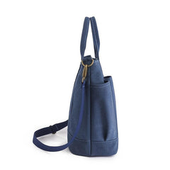 Solid Canvas Tote Bag Handbag Reusable Shopping Bags