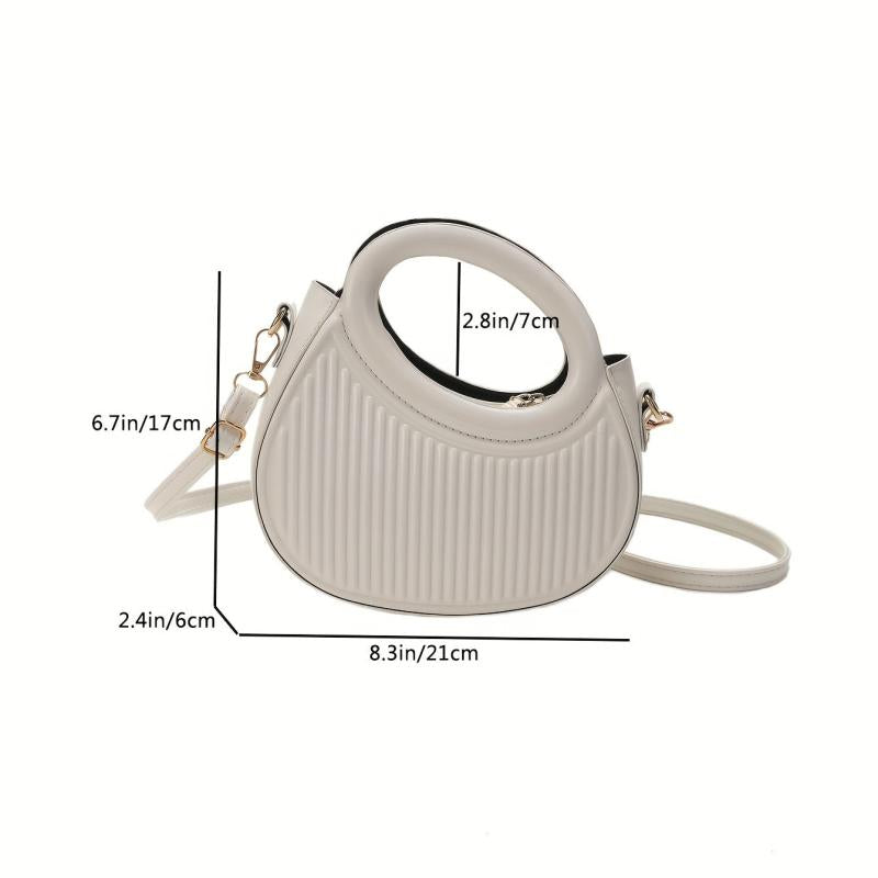 Niche Minimalist Shoulder Bag Satchel Bag All Match Handbag