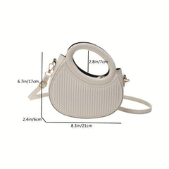 Niche Minimalist Shoulder Bag Satchel Bag All Match Handbag