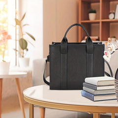 Women's PU Leather Tote Crossbody Bag