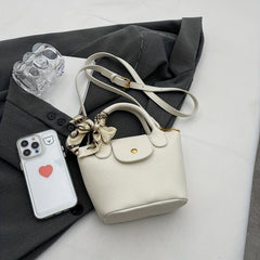 Casual Crossbody Bag Top Handle Handbag PU Leather Shoulder Bag