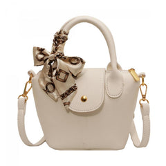 Casual Crossbody Bag Top Handle Handbag PU Leather Shoulder Bag
