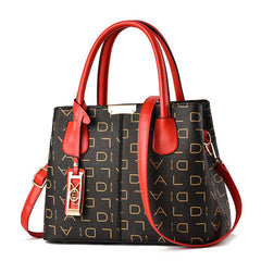 Plaid Tote Bag Large Capacity Colorful Crossbody Bag