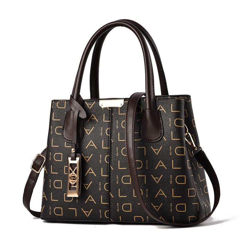 Plaid Tote Bag Large Capacity Colorful Crossbody Bag