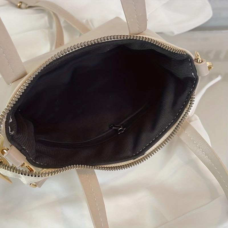 Mini Crossbody Bag PU Leather Satchel Classic Shoulder Bag