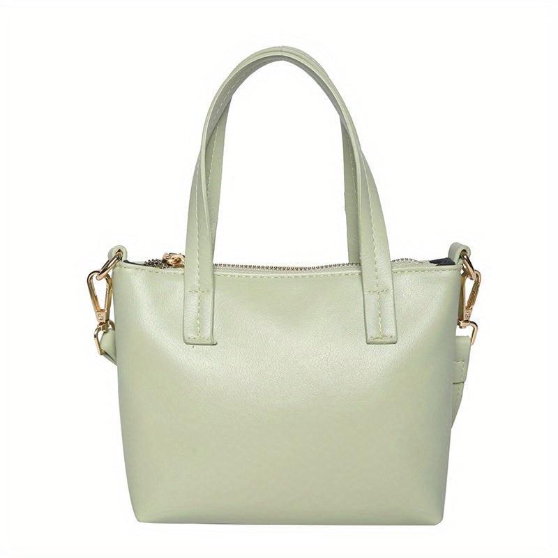 Mini Crossbody Bag PU Leather Satchel Classic Shoulder Bag