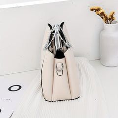 Love Heart Top Ring Handbag Crossbody Bag Women's Shoulder Purse