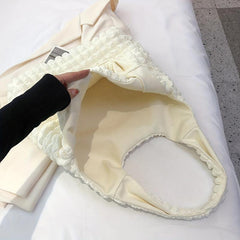 Cloud Pleated Hobo Bag Large Capacity Satchel Tote Bag