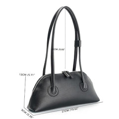 Women's PU Leather Handbag Double Shoulder Purse