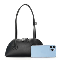 Women's PU Leather Handbag Double Shoulder Purse