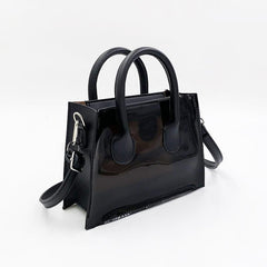 Waterproof Clear Tote Bag Solid Crossbody Bag Women's Top Handle Beach Purse