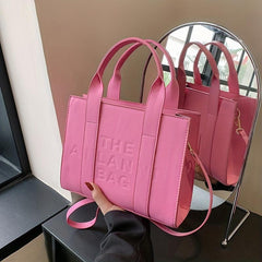 Small Satchel Square Crossbody Bag PU Leather Textured Bag Purse
