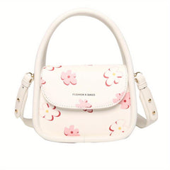 Cherry Print Crossbody Bag Women's Shoulder Purse