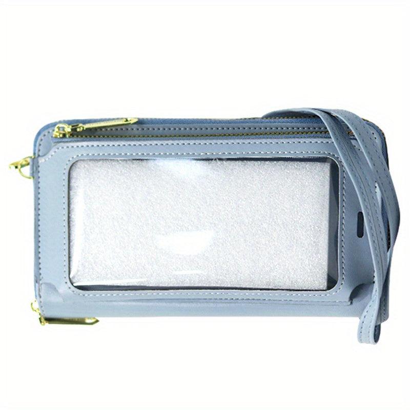 Transparent Touch Screen Crossbody Bag Women's Shoulder Purse Handbag