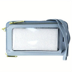 Transparent Touch Screen Crossbody Bag Women's Shoulder Purse Handbag