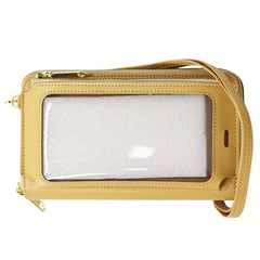 Transparent Touch Screen Crossbody Bag Women's Shoulder Purse Handbag