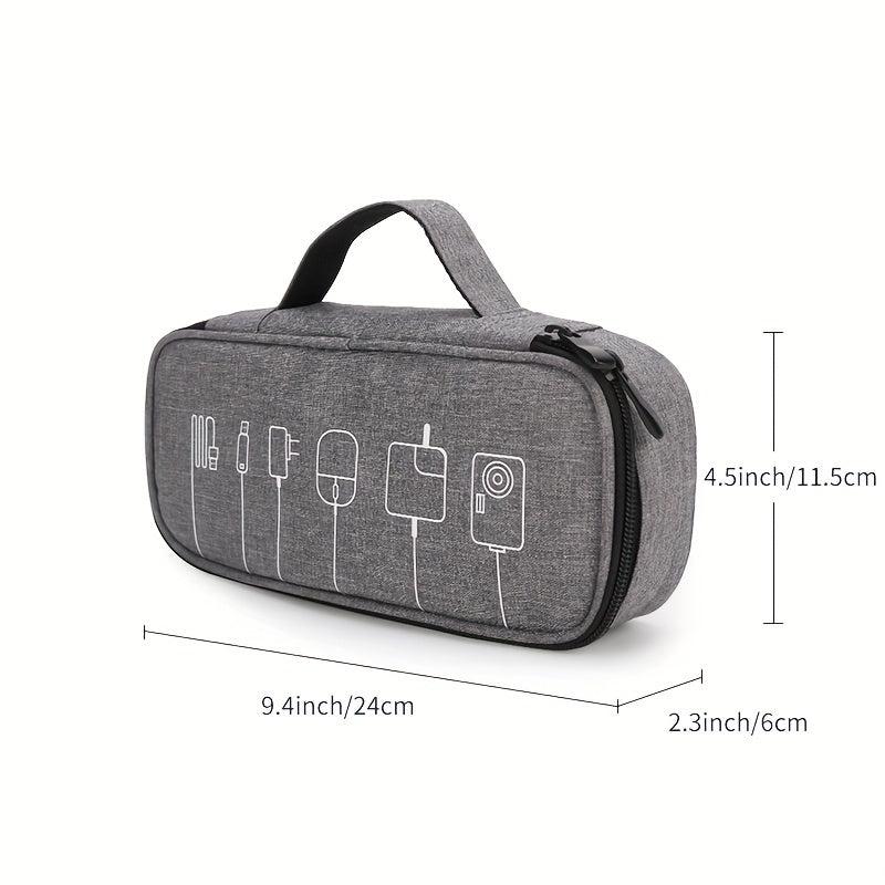 Multifunctional Electronic Accessories Organizer Travel Storage Bag