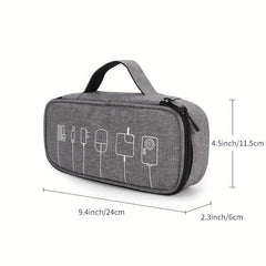 Multifunctional Electronic Accessories Organizer Travel Storage Bag