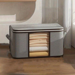 Large Clothes Storage Bag With Handle and Clear Window