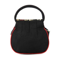 Mini Embroidered Handbag Women's Peacock Pattern Bag