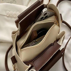 Colorblock Shoulder Bag Crossbody Handbag