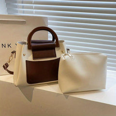 Colorblock Shoulder Bag Crossbody Handbag