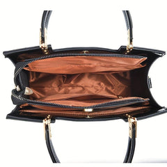 Crocodile Embossed Tote Bag Women's Crossbody Bag