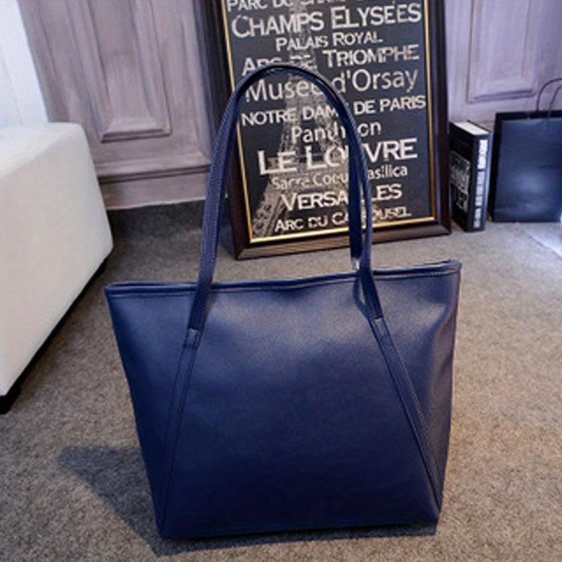 Vintage Large Tote Bag Women's Shoulder Purse Handbag