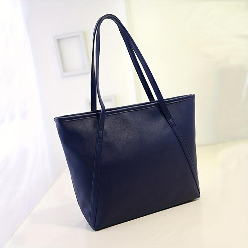 Vintage Large Tote Bag Women's Shoulder Purse Handbag