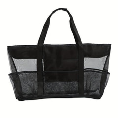 Large Capacity Mesh Beach Bag for Travel & Swimming