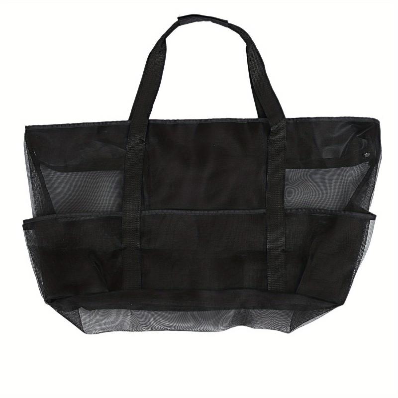 Large Capacity Mesh Beach Bag for Travel & Swimming