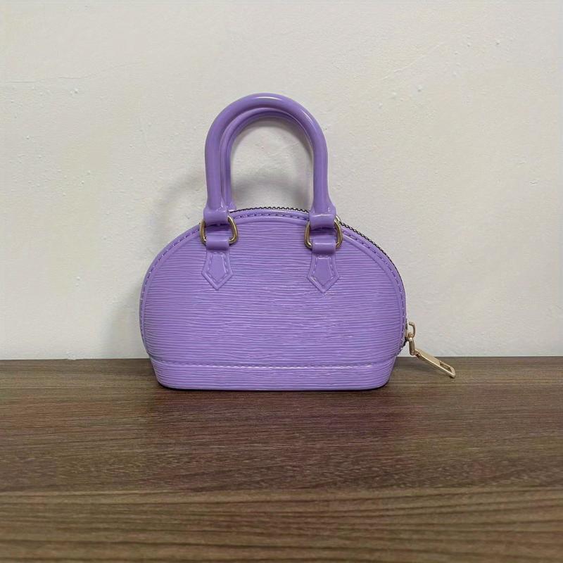 Solid Shell Bag Zipper Chain Bag Women's Satchel
