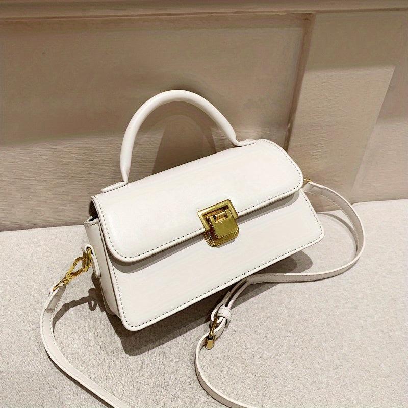 Small Faux Leather Shoulder Bag Women's Crossbody Purse