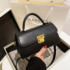 Small Faux Leather Shoulder Bag Women's Crossbody Purse