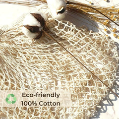 2PCS Net String Shopping Bag Reusable Mesh Tote Storage Pouch Portable