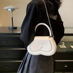 Metal Chain Crossbody Bag Classic Versatile Shoulder Bag