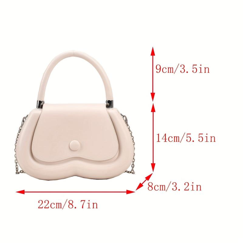 Metal Chain Crossbody Bag Classic Versatile Shoulder Bag