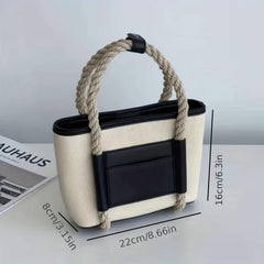 Versatile Casual Tote Bag Women's Handbag & Purse